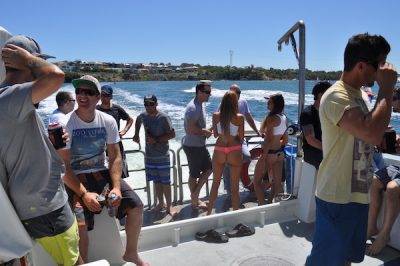 Bucks night boat charter cruises Perth