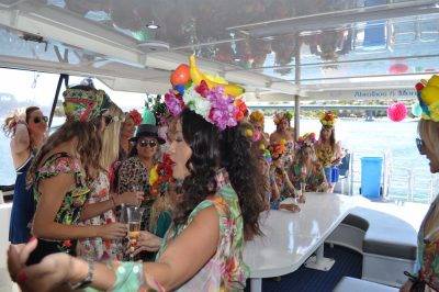 Hens party boat hire