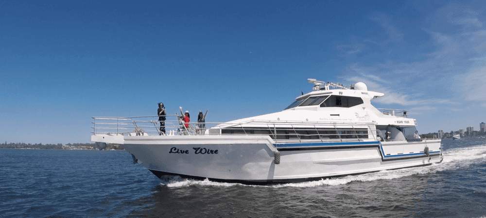 Live wire Perth boat hire